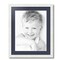 ArtToFrames 18x22" Matted Picture Frame with 14x18" Single Mat Photo Opening Framed in 1.25" White and 2" Mat (FWM-3966-18x22)